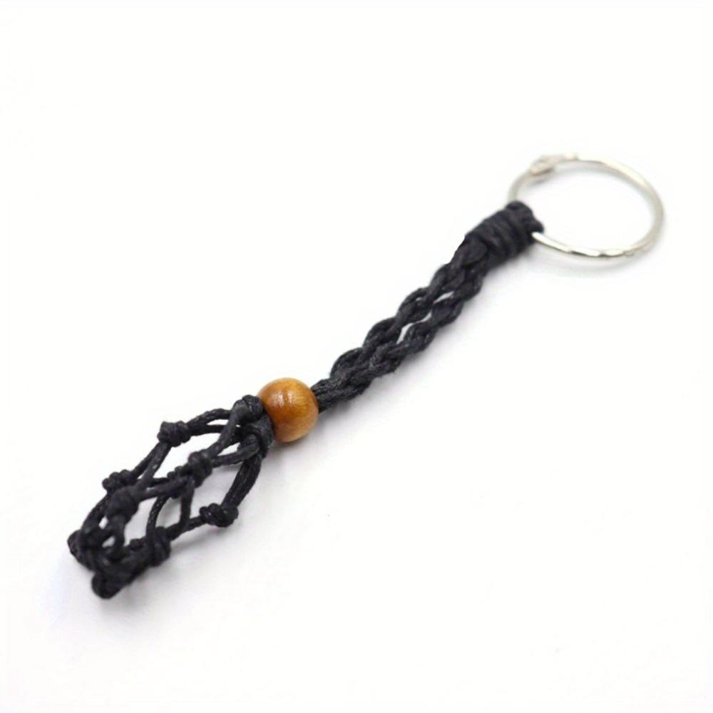 1pc Boho Style Adjustable Braided Necklace Cord with Stone Holder Handmade Net Design for Everyday Jewelry Accessories, Cord for Necklace