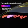 Heartbroken LED Car Window Atmosphere Light USB Glowing Heart Ambient Mood Light Interior Decoration Neon Lamp 10 Flashing Modes