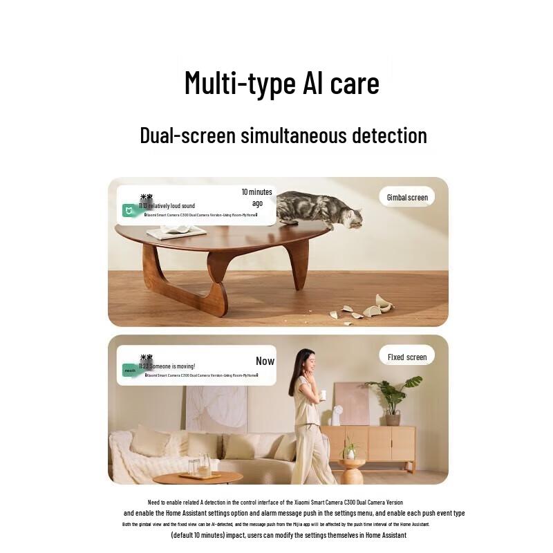 Xiaomi Smart Camera C300 Dual-Kamera Heimsicherheit