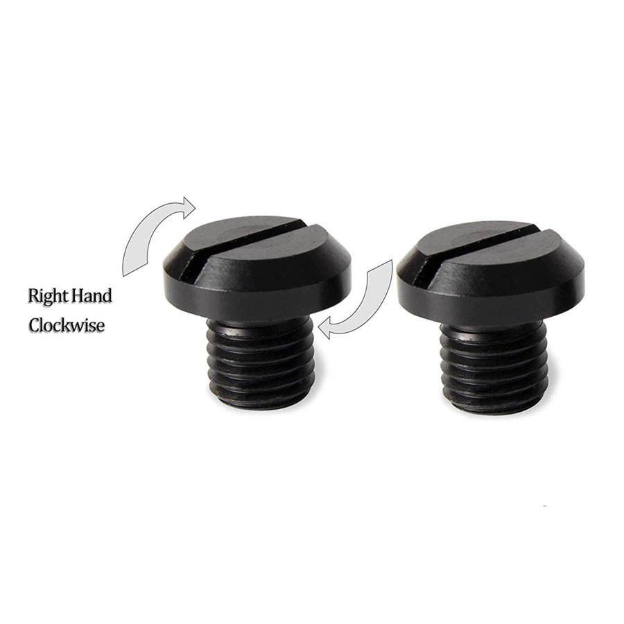 New 10PCS M8X1.25 CNC Mirror Hole Plug Screw for Honda, Yamaha,  Suzuki,  Kawasaki