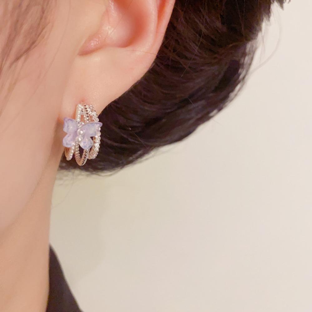 Gold Plated Pearl  Earrings Vintage Circle Earrings  Women Gifts