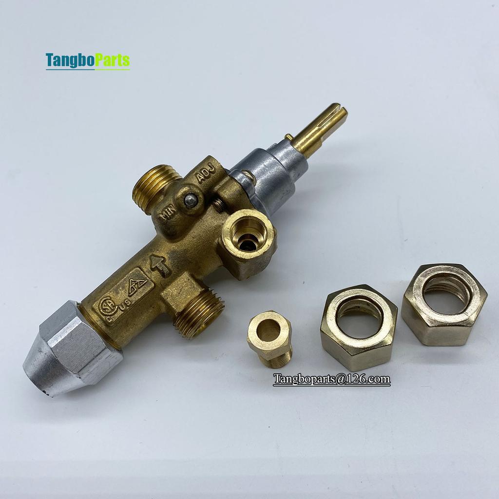 Commercial Cooker Copper LPG NG Gas Control Valve For MARENO PEL21S CE0085 AQ0608 Gas Stove Burner Cooker Replacement