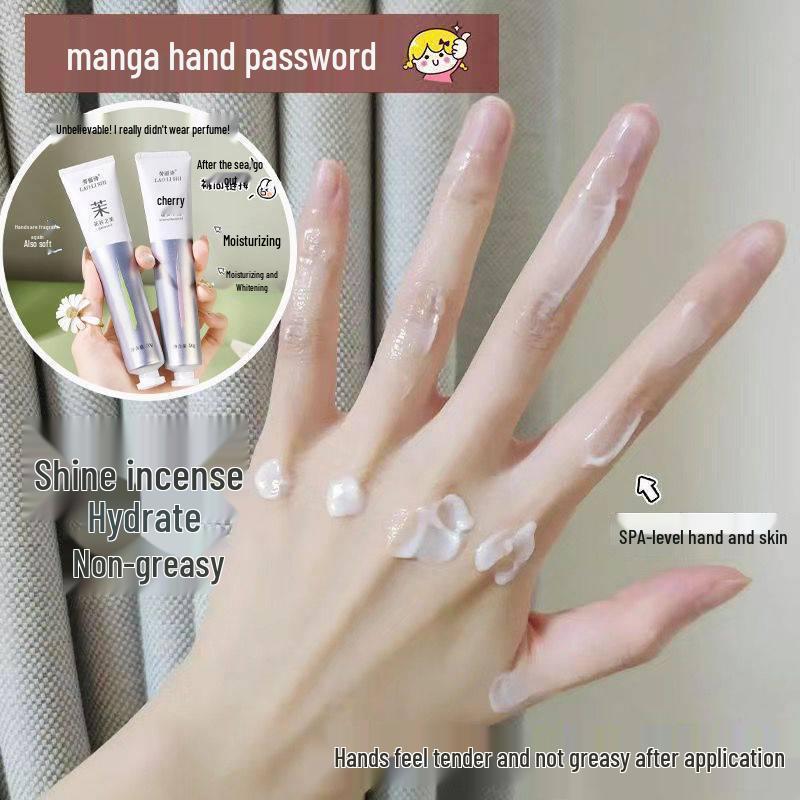 6-Piece Newcomer 0.01 Fragrance Hand Cream Set: Moisturizing, Hydrating, Whitening, Anti-Chapping, Travel Size