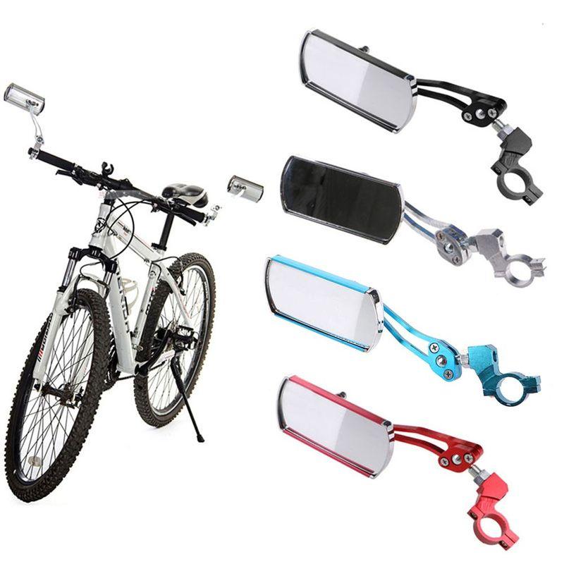 360° Safety Outdoor Rotate Aluminium Alloy Cycling Bicycle Mirror Motorcycle Looking Glass Handlebar MTB Bike Rearview