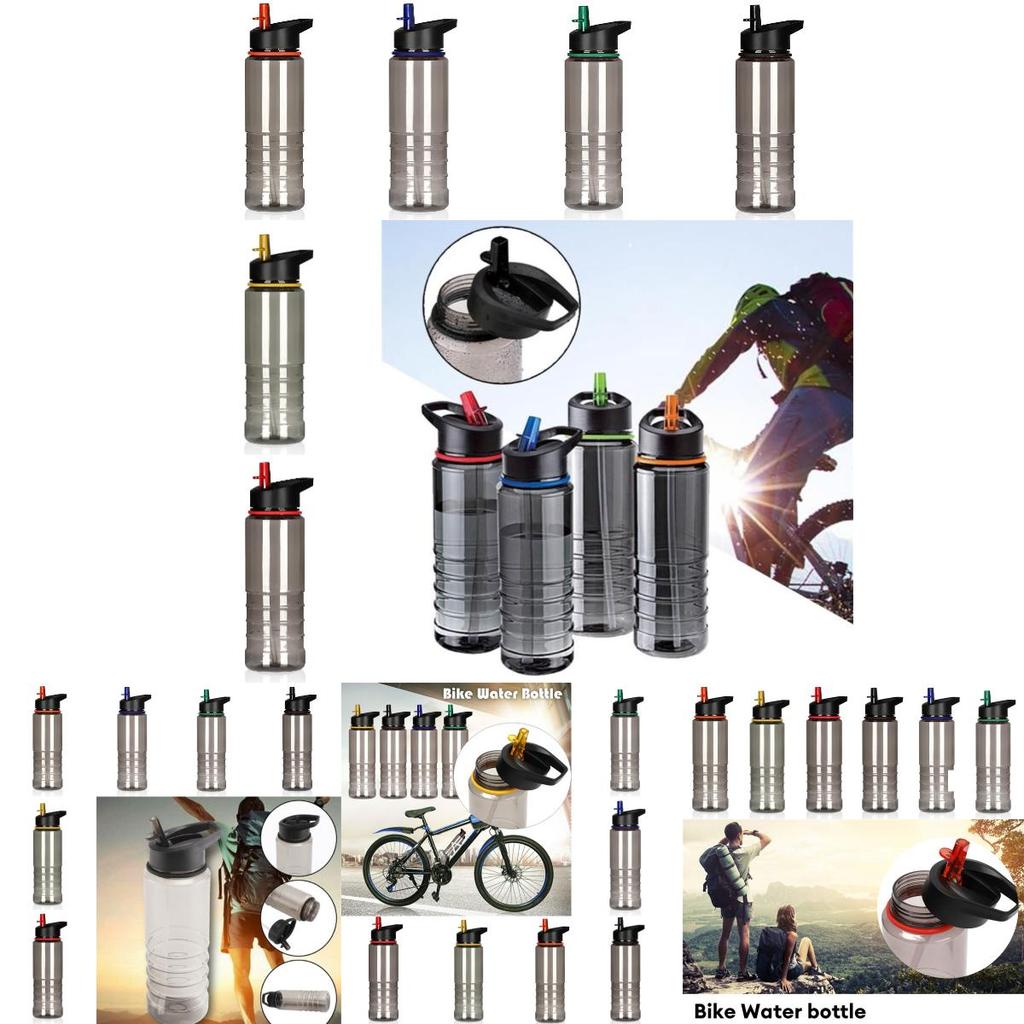 Creative Plastic Sports Cup With Handle And Straw Mouth For Eco-friendly Drinking