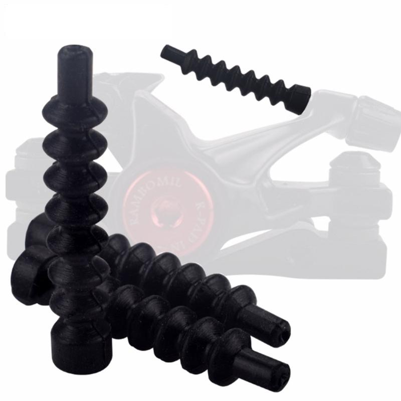 4pack Protective Rubber Boot Bicycles Derailleurs Brake Dustproof Cover for Various Environment