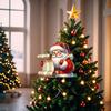 Bag Charm Reusable Christmas Ornament Santa Claus Pendant Creative Car Ornament For Gift-Giving Holiday Event Christmas Party