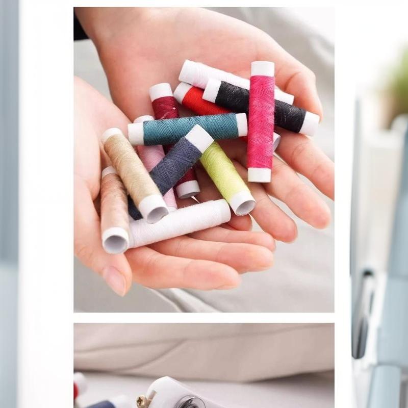 Portable Mini Cordless Handheld Manual Sewing Machine For Diy Household Clothes Leather Tools Accessories