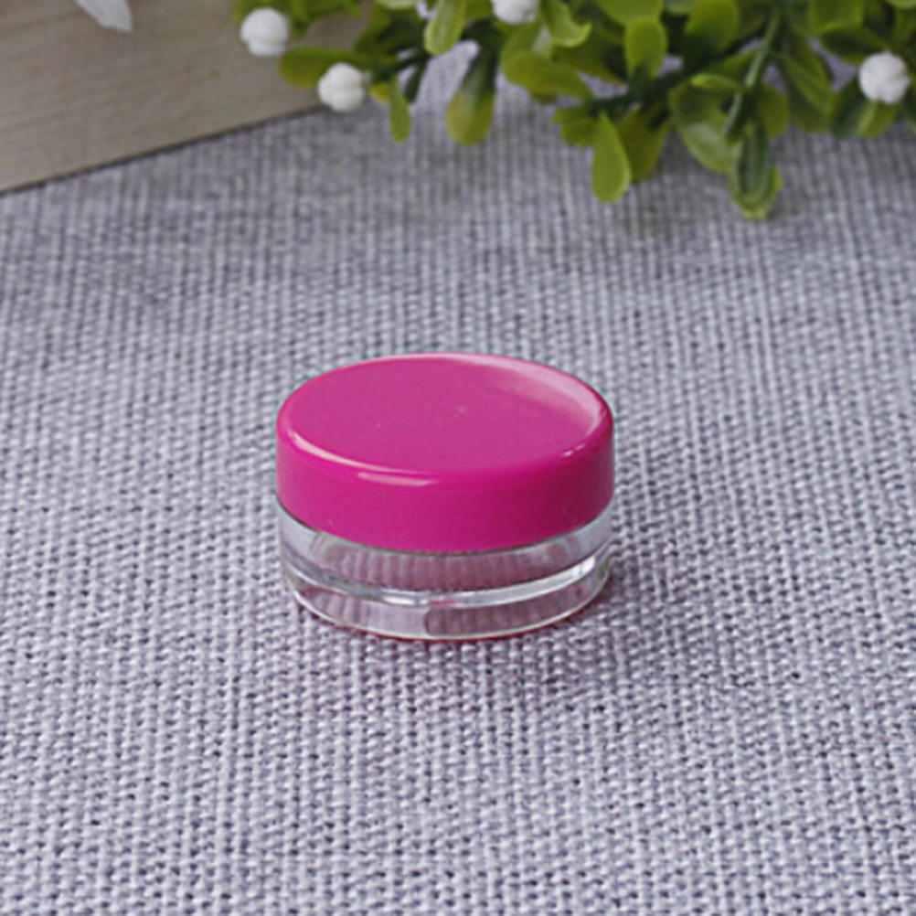1PC Portable Plastic Powder Box Empty Loose Powder Container With Sieve Mirror Cosmetic Sifter Loose Jar Travel Makeup Container