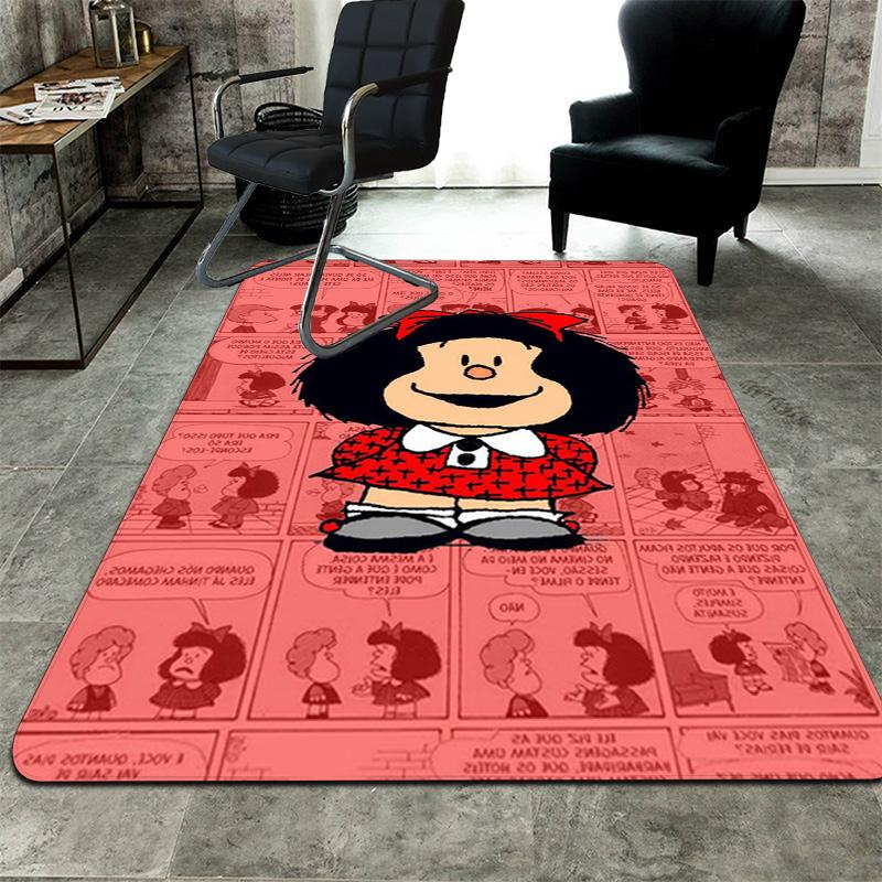 Mafalda Rug Floor Mat for Living Room or Bedroom Soft and Comfortable Carpet a Gift for Birthday and Holiday.NFF0928451