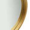 VidaXL Miroir mural avec sangle 40 cm Doré 320361