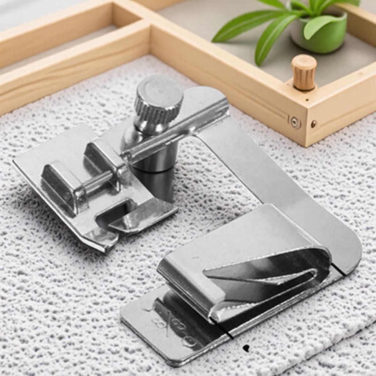 

1/3pcs 13/19/25mm Sewing Machine Presser Foot Hemming Accessories for Beginners Handicraft Sewing Supplies