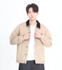 Button Seoul Corduroy Collar Outer Shirt (Beige)
