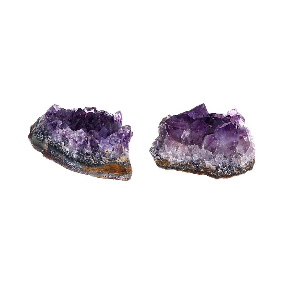 1PC Gift Rough Ore Home Decoration Healing Stones Dream Amethyst Cluster Mineral Specimen Quartz Crystal