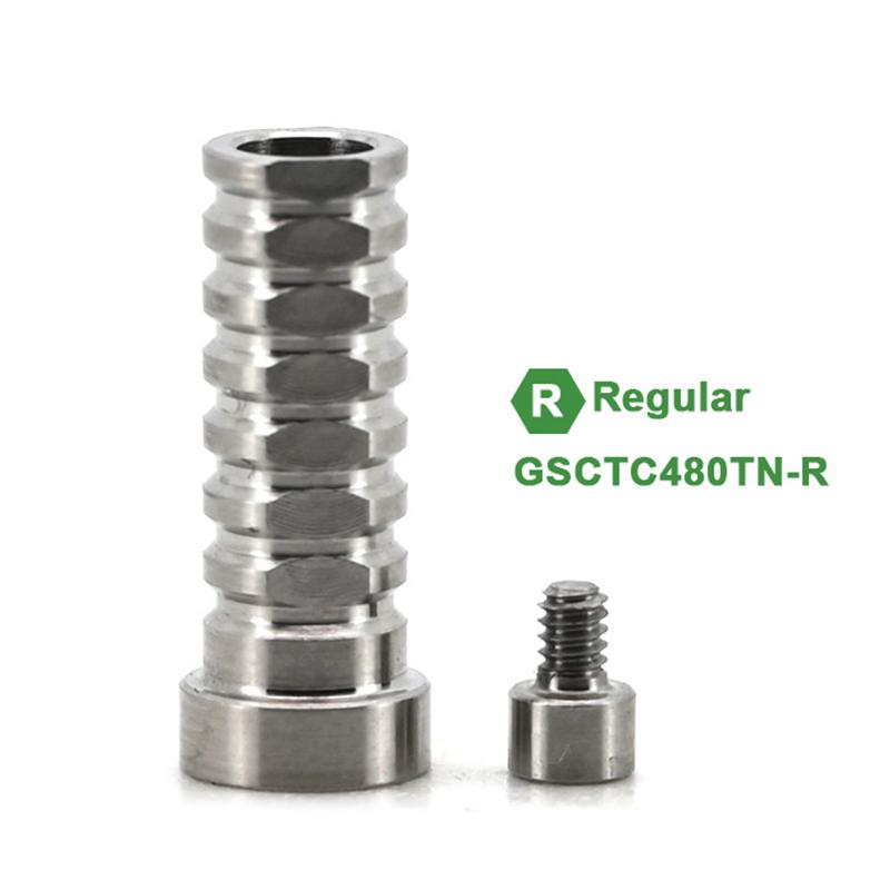 Dental Lab Ti Base Abutment Non-Hex Temporary Cylinder Oral Care Accessories Implant Replacements