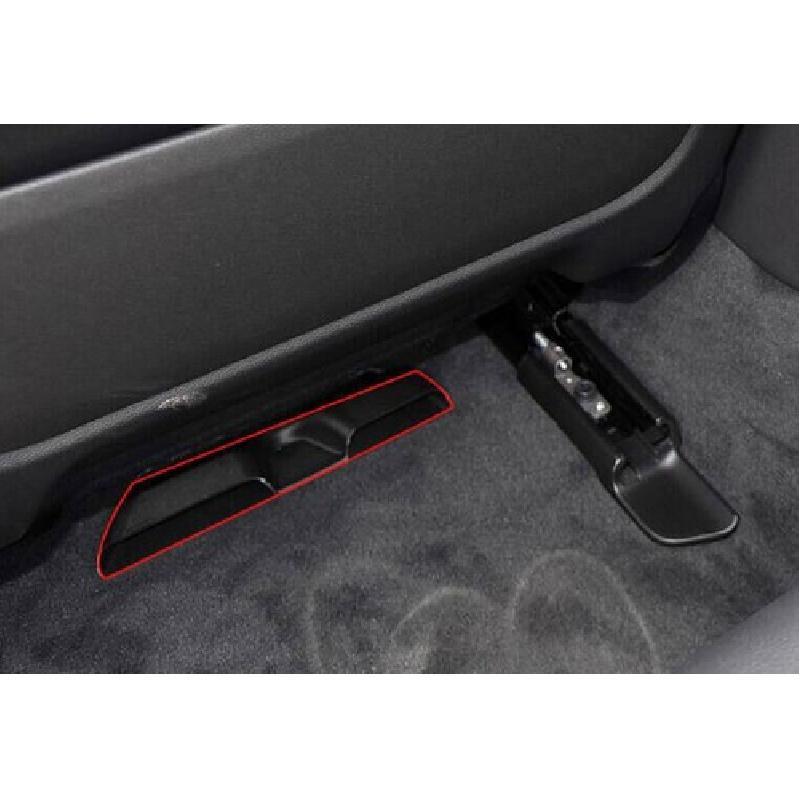 ABS Black Seat Lower Dust Cover Cover Decor For BMW 5 Series G30 2018- 2PCS