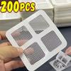 Wegwerp Haar Afvoer Vangnet Mesh Anti-verstopping Douche Badkamer Filter Stop Vloerafvoeren Sticker Raamhor Reparatiepleister