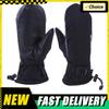USB Charging Electric Heated Gloves Motorcycle Winter Moto Heated Gloves Warm Waterproof Rechargeable Heating Snowmobile Gloves