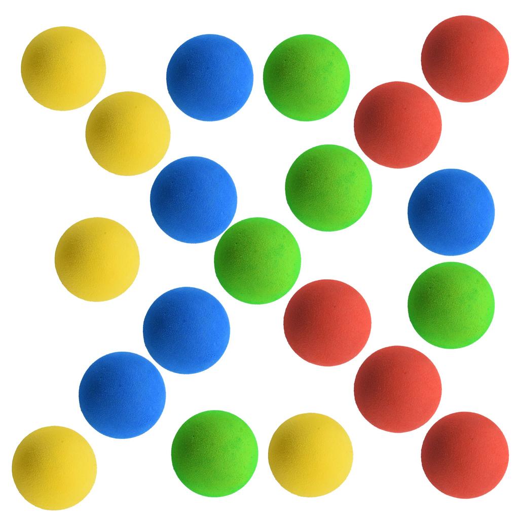 Sponge Practice Golf Balls Golf Training Balls Garden Soft Foam Elastic Golf Ball Set for Golf Practice Outdoor Indoor