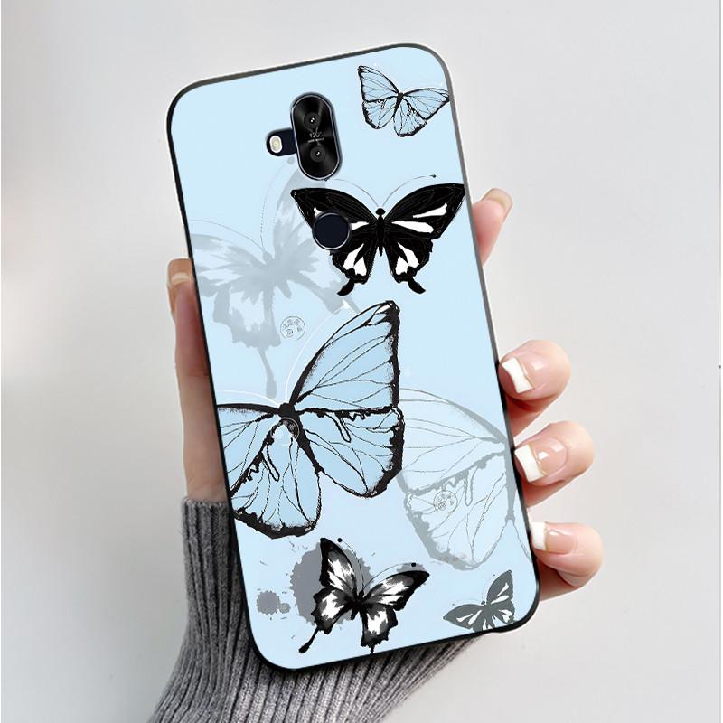 Luxury Fashion Flower For Asus Zenfone 5 Lite ZC600KL 5Q ZC600KL X017DA Silicone Phone Case Protective Back Shell Soft TPU Cover