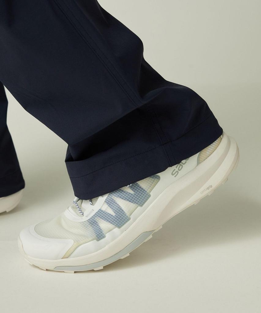 Snow Peak Stretch Trousers and Size L Water-Repellent PA-25AU005, Men's Women's, Black,