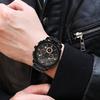 New Fashion Multifunctional Chronograph Waterproof Quartz Watch Three Eyes Sports Watch Calendar Watch