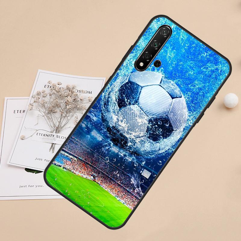 Football Soccer For Huawei Nova 12i 11i 8i 7i 3i 9 10 SE Y60 Y61 Y70 Y72 Y73 Y90 Y91 P20 P30 P40 Lite Case