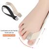 Unisex Toe Straightener Corrector Daily Wear Big Bone Toe Bunion Pull Strap Elastic Toe Separator Straightener for Foot Supplies