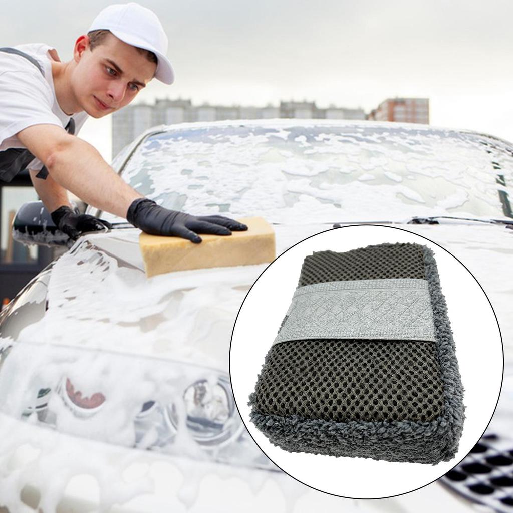 Car Wash Towels Coral Fleece Absorbent Exterior Car Care Microfiber Cloths For Maintenance Care Automotive Truck RV SUV Sedan