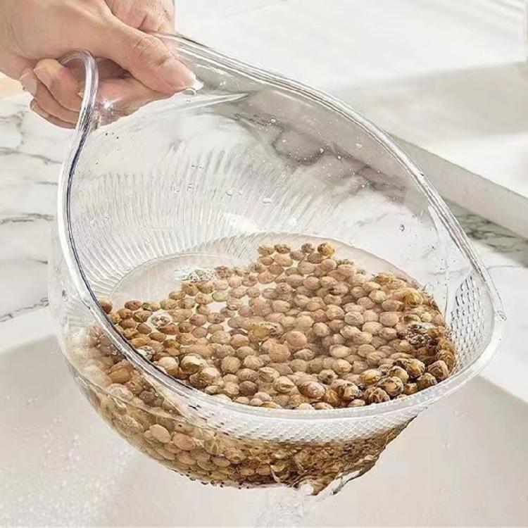 Multi Purpose Rice Washing Sieve Rice Washer Rice Draining Basket PET Material