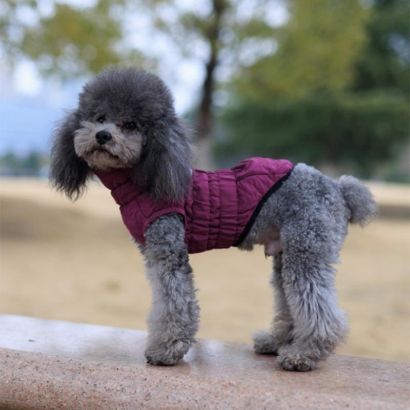 Pet Dog Warm Quilted Vest WaistCoat Outdoor Thicken Jacket For Small Medium Large Dogs Jumpsuit Corgi Husky Golden Retriever