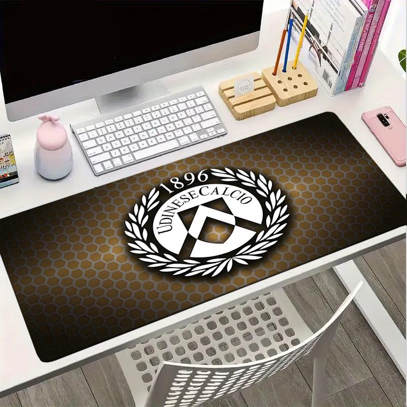 Udinese-Calcio Crest Design Mouse Pad, Gaming Mouse Pad, Keyboard Pad, Desk Decor for Computer Notebook Fan Gift Birthday Gift
