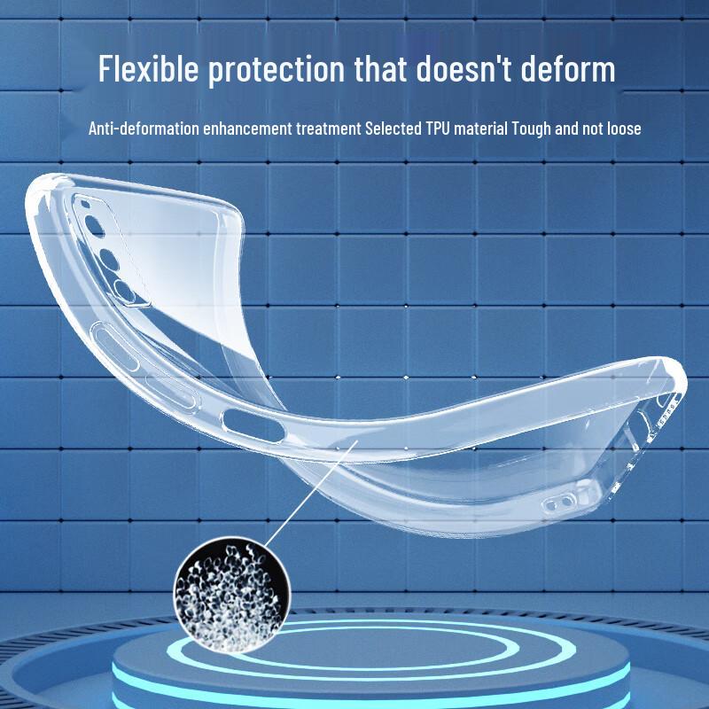 Freeson Lightweight Full-Wrap Anti-Drop TPU Phone Case for Vivo iQOO Neo Series