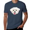 Maru the Maltese face only TShirt Halloween Casual TShirt