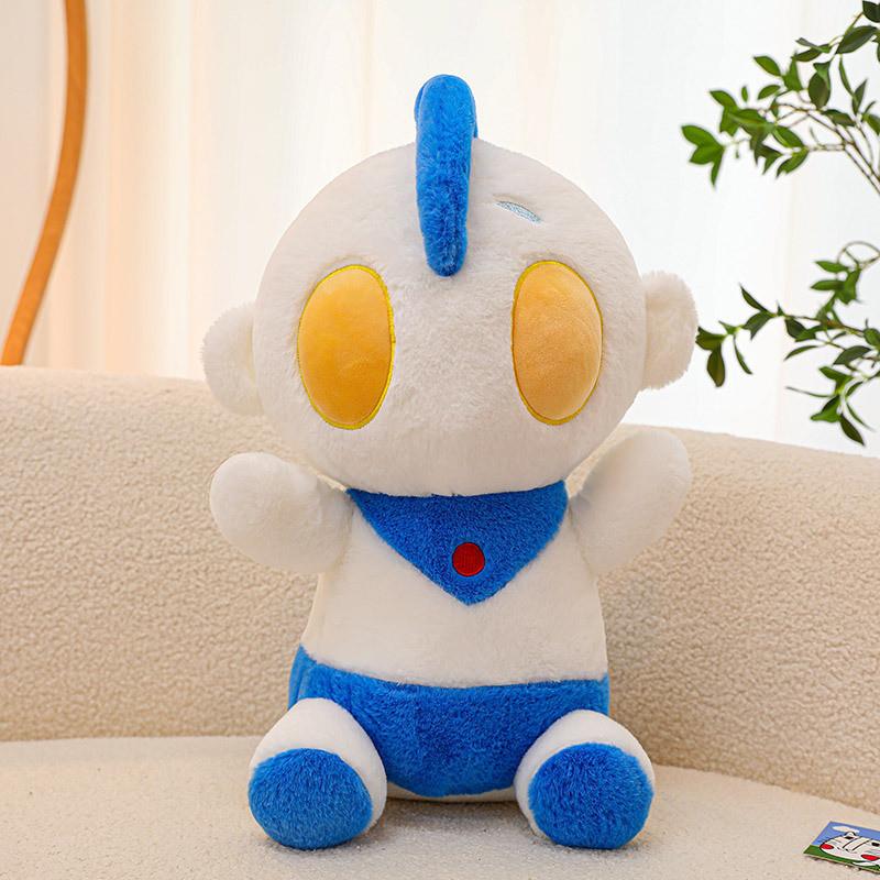 Adorable Cute Ultraman Plush Toy Soft Stuffed Doll For Kids Birthday Gift