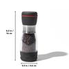 2025+ External Adjustable Pepper Grinder, Comfortable Pepper Grinder Manual for Pepper, Salt and Other Spices