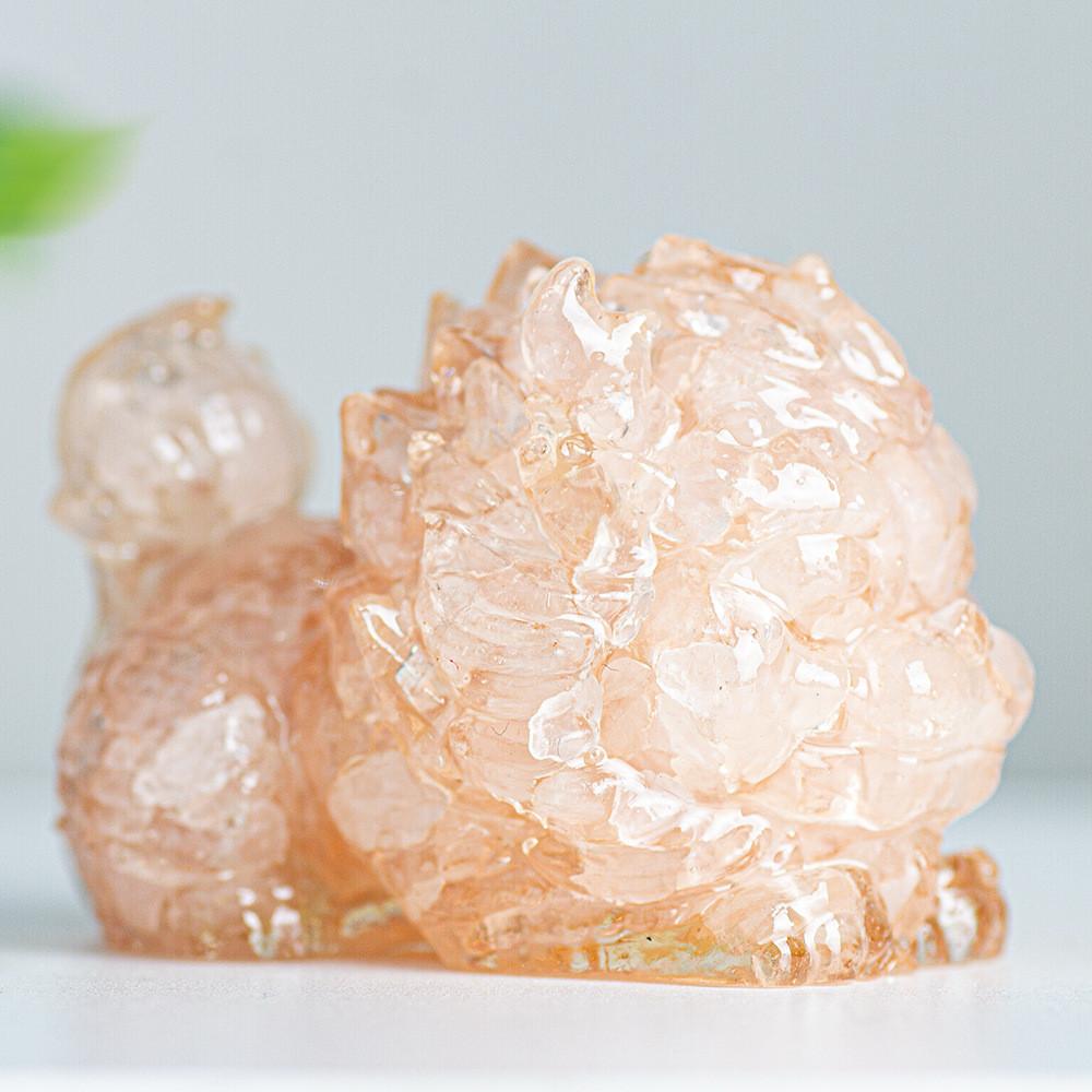 Resin Crystal Feng Shui Figurine For Home Office Decor Gift Idea