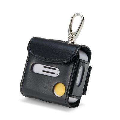 Mimori GPS Talk PU Leather Case for School Backpacks, Stain-Resistant, Lightweight (Premium Black) MRC-L03PB