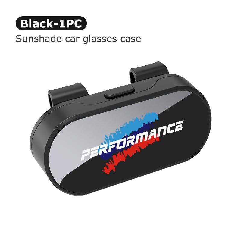 LXZR9 Car Eyewear Case Sunglasses Holder Sun Visor Storage Protective Box For BMW Performance M Alpina iX iX1 iX2 iX3 iX4 iX5 iX7 F11