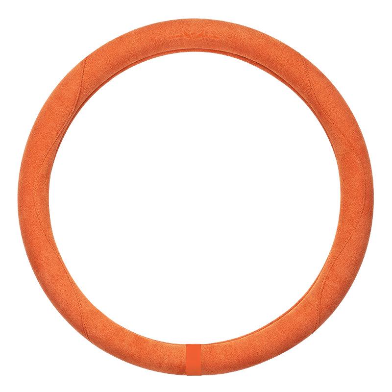 Suede & Fur Steering Wheel Covers: Winter Anti-Slip, Sweat-Absorbing, Luxury Women's Covers