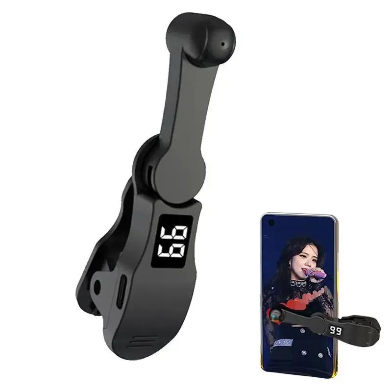 Auto Screen Clicker Mini Simulated Finger Phone Clicking Clicker Clip-on Video Live Liker Game Screen Touch Device for Phone App