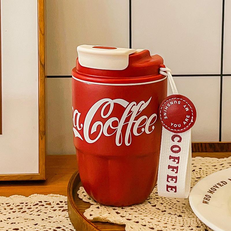 Modern Minimalist Stainless Steel Travel Mug With Leakproof Lid For Office And Outdoors