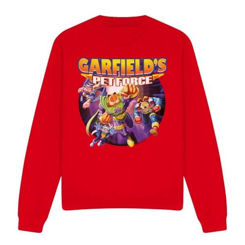 Garfield Unisex Adult Pet Force Four Sweatshirt