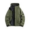 Mrat Wasserdichte Herren-Jacke Mit Kapuze, Atmungsaktiv, Winddicht, Sportbekleidung, Angeln, Jagd, Klettern, Wandern, Schnell Trocknend,