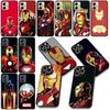 Ironman Marvels Superhero Iron Man Phone Case for Samsung Galaxy A04 j7 J5 J2 Prime J8 A01 A02 A03  A42 M06 M16 M56 M23 M17