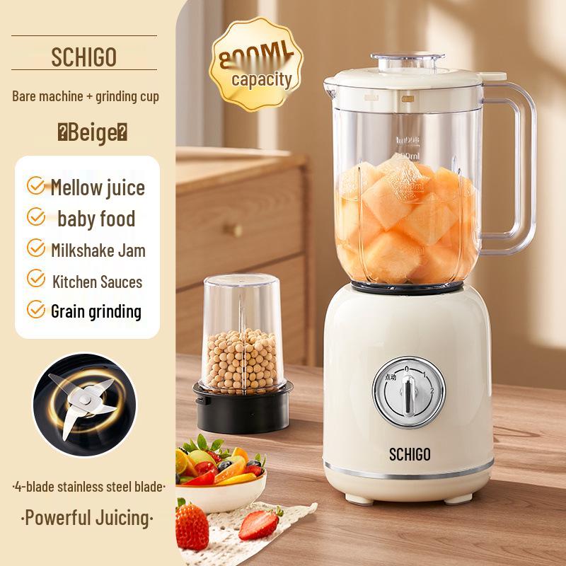 

Многофункциональная мини-электрическая соковыжималка и блендер для детского питания – Портативный и автоматический 800ml Large Capacity [For Two People]