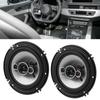 Pair Car Audio Speaker 6.5in Full Frequency 35hz‑22khz 91dB 4 Ohm  Round Universal Moisture Proof