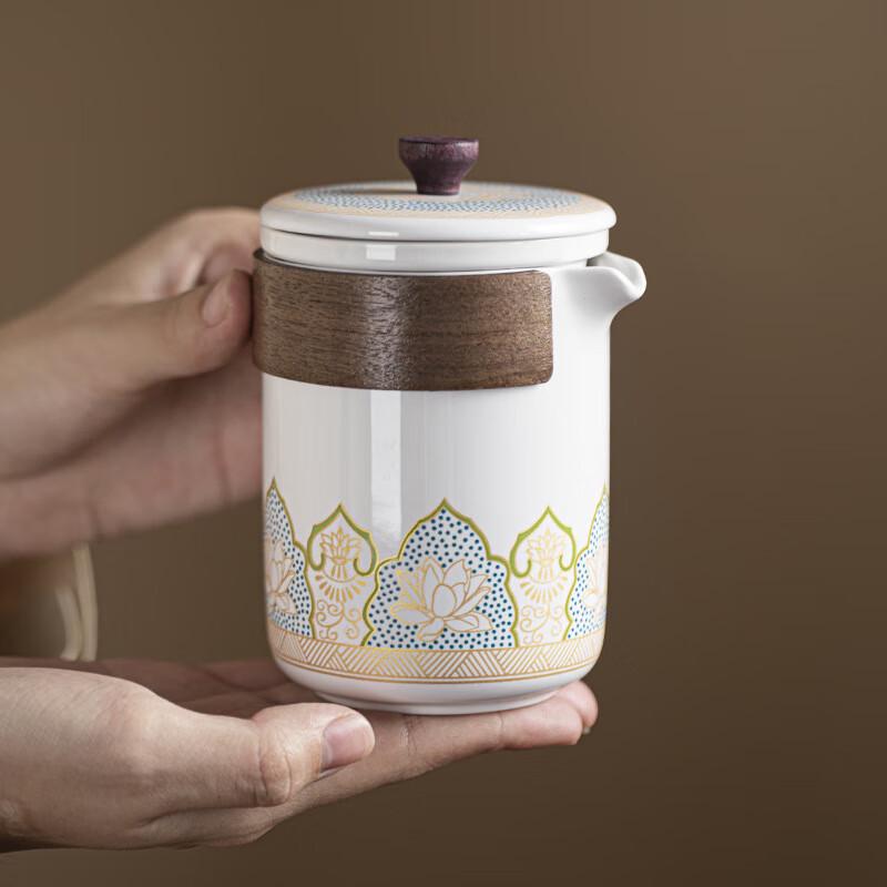 Ancient Charm Ceramic Gongfu Tea Set