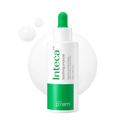 Make Prem Intenzivní zklidňující ampule Cica Hyaluronic Sensitive Korea 50 ml, Sérum, 8vrstvá kyselina, Pleť,