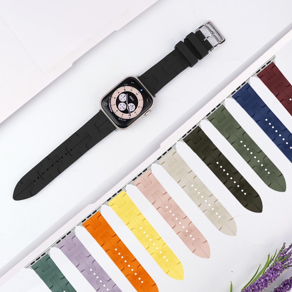 

Текстурный дышащий гибкий мягкий ремешок для часов Ultra 49 мм серии S8 7 SE 6 5 4 3 2 1 (45мм 44мм 42мм 41мм 40мм 38мм) Спортивный сменный ремешок для часов